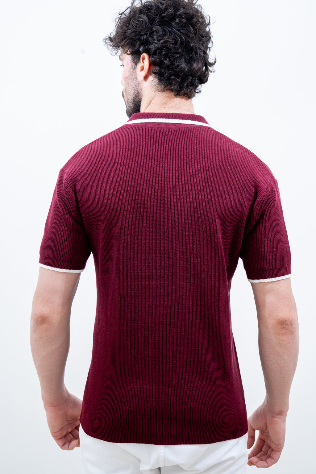 Burgundy Quarter-Zip