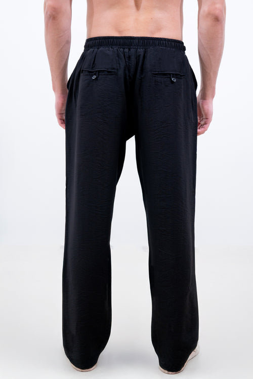 Black Linen Pants