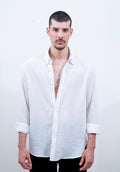 White Linen Long-Sleeve