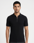Black Quarter-Zip